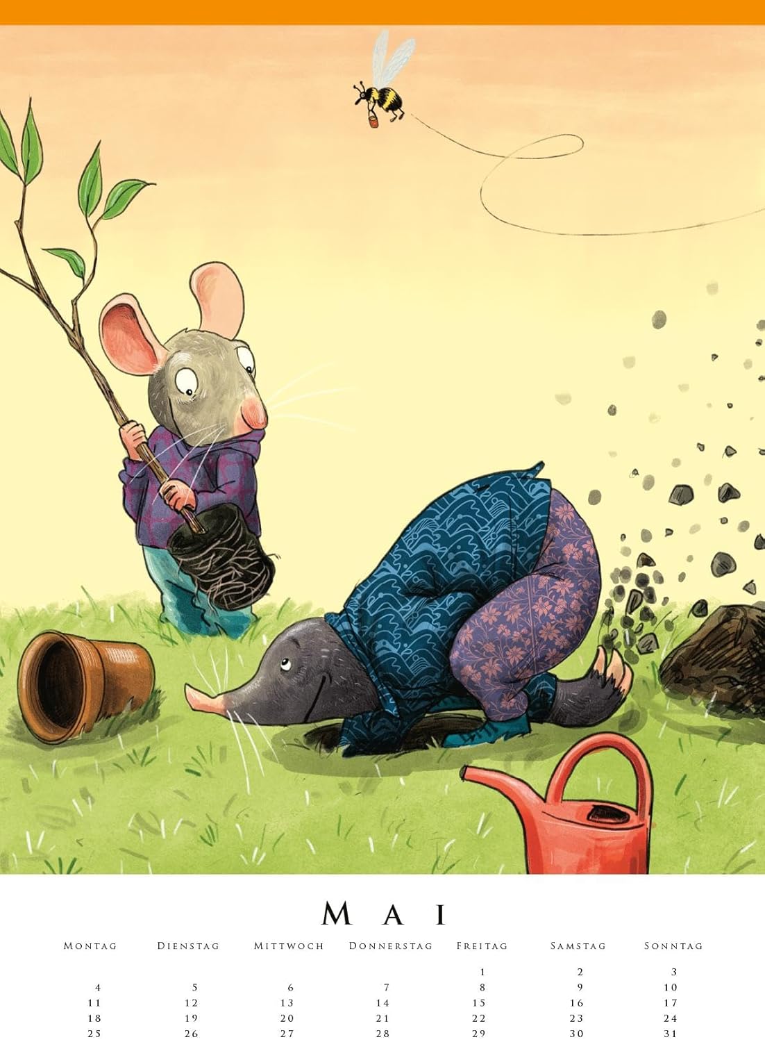 Leonard Erlbruchs Kinderzimmerkalender 2026