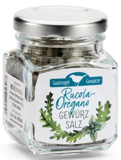 Rucola-Oregano-Gewürzsalz