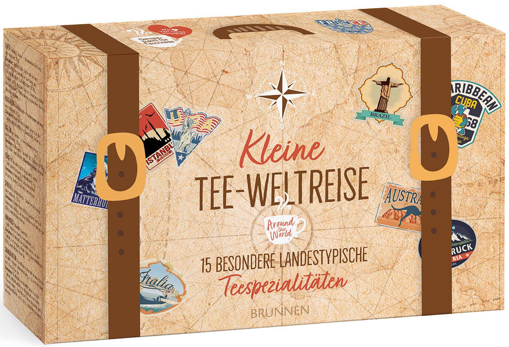 Kleine Tee-Weltreise Box Kleine Tee-Weltreise Box