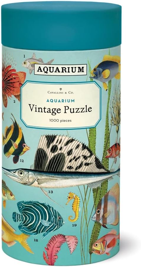 Cavallini Vintage Puzzle "Aquarium"