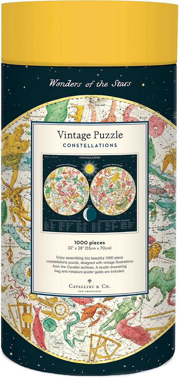 Cavallini Vintage Puzzle Constellations 