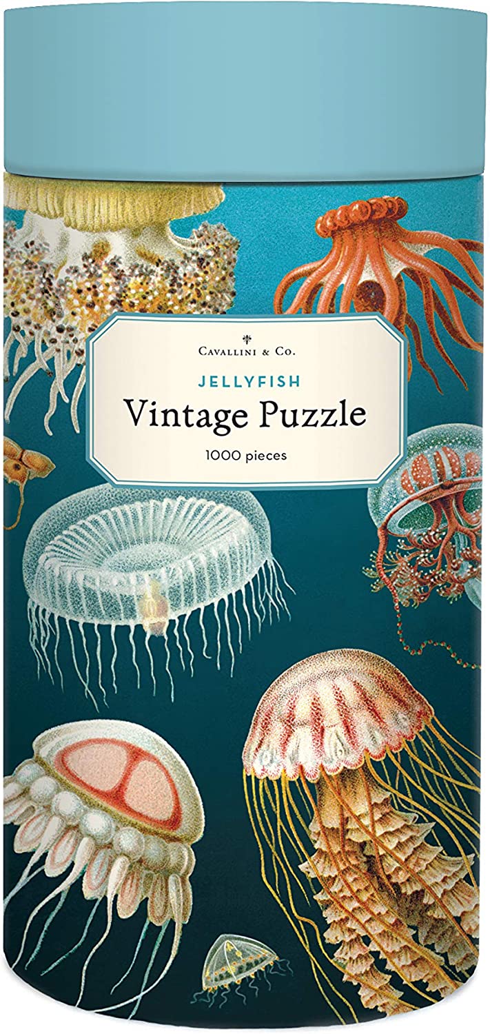 Cavallini Vintage Puzzle "Jellyfish"