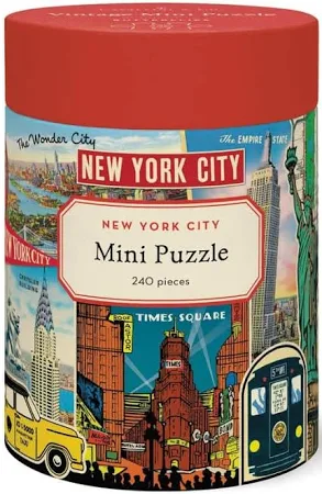 Cavallini Mini Puzzle New York City