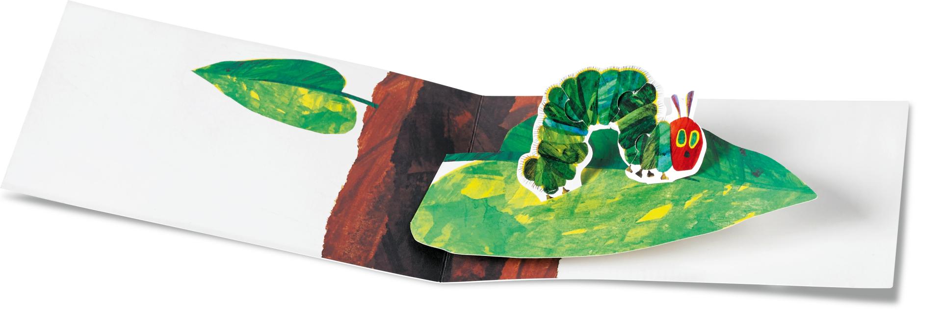 Pop-Up Grußkarten "Kleine Raupe Nimmersatt"