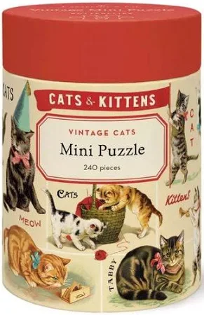 Cavallini Mini Puzzle Cats & Kittens