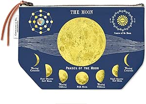 Cavallini Reißverschlusstasche Moon