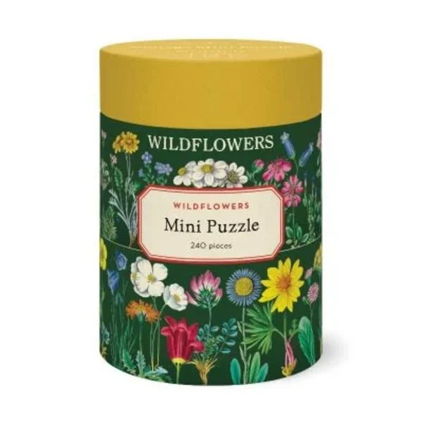 Cavallini Mini Puzzle Wild Flowers