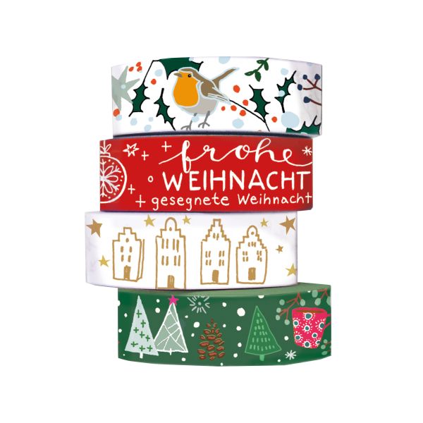 Washi Tapes Set "Weihnachtsgrüße"