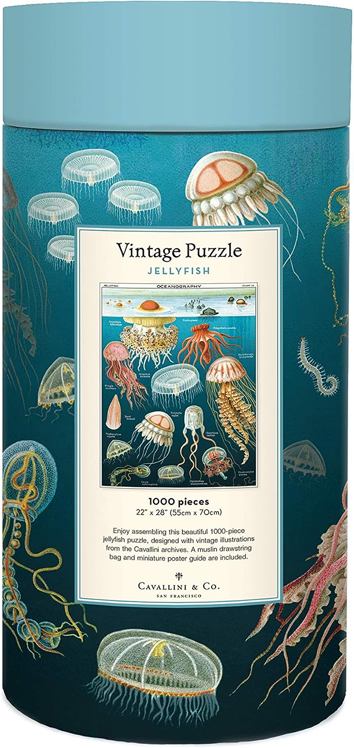 Cavallini Vintage Puzzle "Jellyfish"