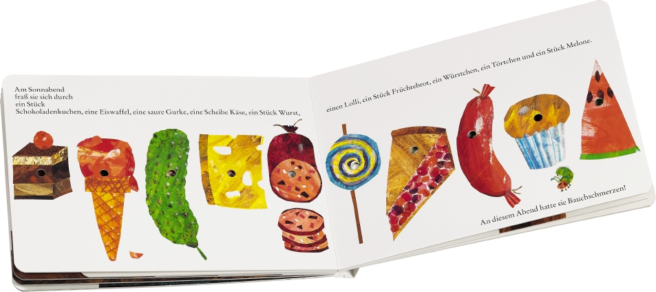 Die kleine Raupe Nimmersatt Pappausgabe
