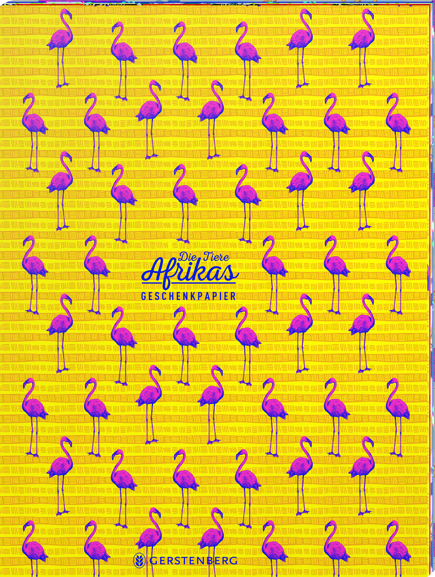 Geschenkpapier-Heft "Flamingo"